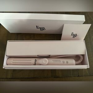 L'ange Le Duo 360 Airflow 2-in-1 Styler, Standard Blush hair curler straightener